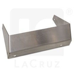 356156 - Right deflector lower fan Grégoire G70A - stainless steel